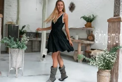 Chintamani Alchemistry Alma Midi Dress / Black^ Mini & Midi Dress