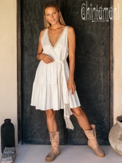 Chintamani Alchemistry Alma Midi Dress / Off White^ Mini & Midi Dress