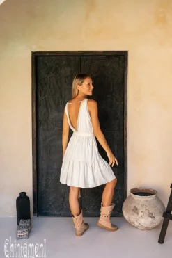 Chintamani Alchemistry Alma Midi Dress / Off White^ Mini & Midi Dress