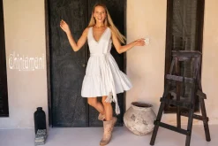 Chintamani Alchemistry Alma Midi Dress / Off White^ Mini & Midi Dress