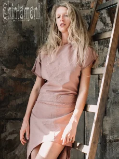Chintamani Alchemistry Asymmetric Midi Dress / Dusty Rose^ Mini & Midi Dress