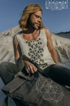 Chintamani Alchemistry Atua Print Top / Off White^ Tops & T-shirt