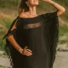 Chintamani Alchemistry Beach Poncho Dress / Black^ Mini & Midi Dress