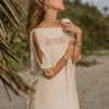 Chintamani Alchemistry Beach Poncho Dress / Off White^ Mini & Midi Dress