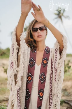 Chintamani Alchemistry Berber Cotton Poncho^ Kimono & Cover Up