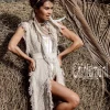 Chintamani Alchemistry Boho Canvas Vest^ Kimono & Cover Up
