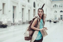 Chintamani Alchemistry Canvas Torba Backpack / Beige Brown^ Backpacks & Bags