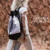 Chintamani Alchemistry Canvas Torba Backpack / Black & Grey^ Backpacks & Bags