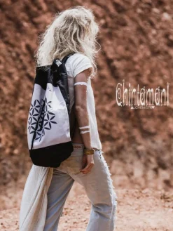 Chintamani Alchemistry Canvas Torba Backpack / Black & Grey^ Backpacks & Bags