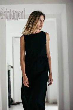 Chintamani Alchemistry Chakruna Long Dress / Black^ Maxi Dress