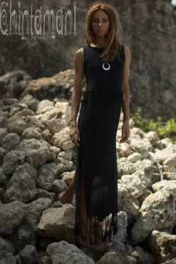 Chintamani Alchemistry Chakruna Long Dress / Black^ Maxi Dress