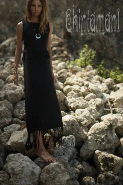 Chintamani Alchemistry Chakruna Long Dress / Black^ Maxi Dress