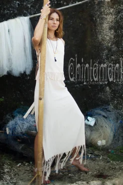 Chintamani Alchemistry Chakruna Long Dress / Off White^ Maxi Dress