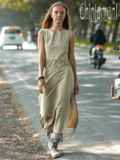 Chintamani Alchemistry Chakruna Long Dress / Sage^ Maxi Dress