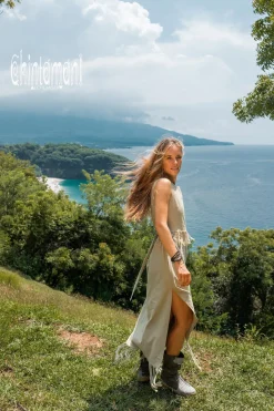Chintamani Alchemistry Chakruna Long Dress / Sage^ Maxi Dress