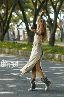 Chintamani Alchemistry Chakruna Long Dress / Sage^ Maxi Dress
