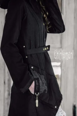 Chintamani Alchemistry Cotton Freak Frock / Black^ Jackets & Coats