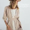 Chintamani Alchemistry Cotton Wrap Cardigan / Beige^ Kimono & Cover Up