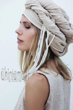 Chintamani Alchemistry Cotton Wrap Shawl / Beige^ Shawls & Scarfs