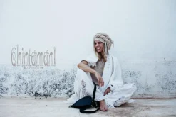 Chintamani Alchemistry Cotton Wrap Shawl / Beige^ Shawls & Scarfs