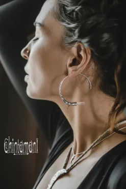 Chintamani Alchemistry Crystal Hoop Earrings^ Accessories