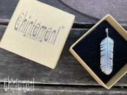 Chintamani Alchemistry Feather Pendant Silver^ Accessories
