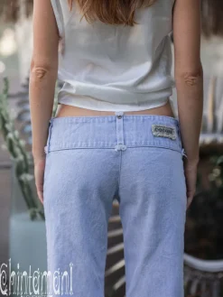 Chintamani Alchemistry Flared Denim Pants / Blue^ Pants