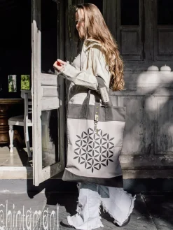 Chintamani Alchemistry Flower Of Life Tote Bag^ Backpacks & Bags