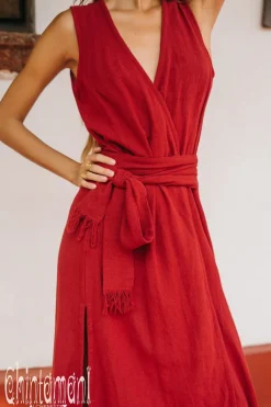 Chintamani Alchemistry Goan Wrap Dress / Red Ochre^ Wrap Dress