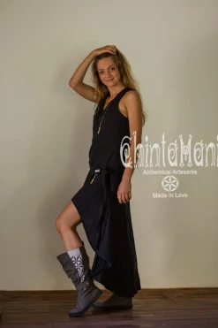 Chintamani Alchemistry High Flower Boots / Grey^ Boots