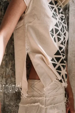 Chintamani Alchemistry High Low Cotton Skirt / Off White^ Skirts
