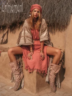 Chintamani Alchemistry High Tribal Boots / Beige^ Boots