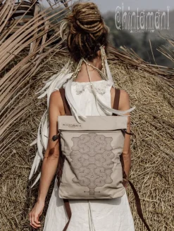 Chintamani Alchemistry Сity Shaman Backpack / Beige^ Backpacks & Bags