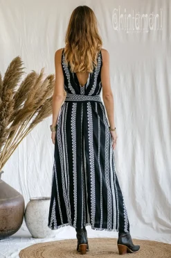 Chintamani Alchemistry Jacquard Maxi Dress / Black & White^ Maxi Dress