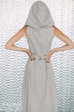 Chintamani Alchemistry Linen Shirt Dress / Grey^ Kimono & Cover Up|Shirt Dress