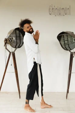 Chintamani Alchemistry Linen Short Pants / Black^ Pants