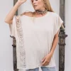 Chintamani Alchemistry Linen & Silk Shirt / Off White^ T-shirt & Tunic