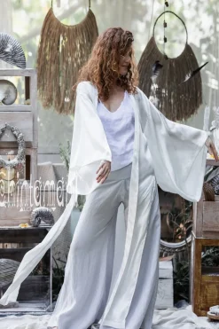 Chintamani Alchemistry Linen Split Pants / Grey^ Pants