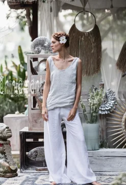 Chintamani Alchemistry Linen Split Pants / White^ Pants