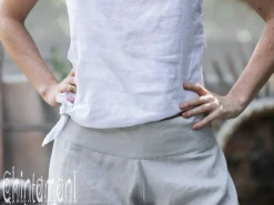 Chintamani Alchemistry Linen Tank Top / White^ Tank Top