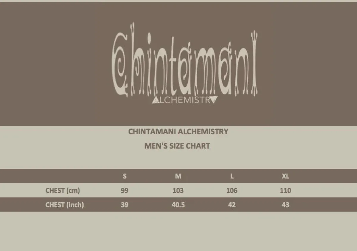 Chintamani Alchemistry Long Hooded Shirt / Black^ Button Shirt