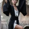 Chintamani Alchemistry Long Linen Kimono / Black^ Kimono & Cover Up