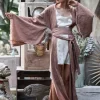 Chintamani Alchemistry Long Linen Kimono / Dusty Pink^ Kimono & Cover Up