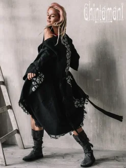 Chintamani Alchemistry Mantle Cardigan / Black^ Kimono & Cover Up