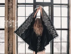 Chintamani Alchemistry Mantle Cardigan / Black^ Kimono & Cover Up