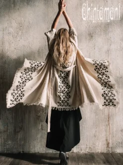 Chintamani Alchemistry Mantle Cardigan / Off White^ Kimono & Cover Up
