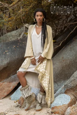 Chintamani Alchemistry Mantle Cardigan / Sage Green^ Kimono & Cover Up