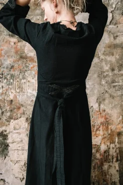 Chintamani Alchemistry Maxi Kimono Dress / Black^ Wrap Dress