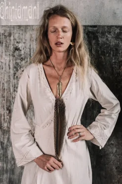 Chintamani Alchemistry Maxi Kimono Dress / Off White^ Wrap Dress