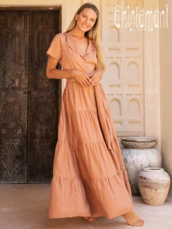 Chintamani Alchemistry Maxi Shirt Dress / Dusty Pink^ Shirt Dress|Maxi Dress